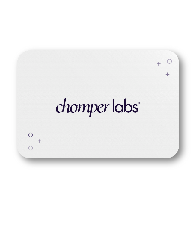 Chomper Labs gift card.